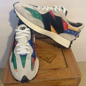 New Balance x Shoe Palace 327 Unity Patchwork Bandana Mens 8 Women 9.5